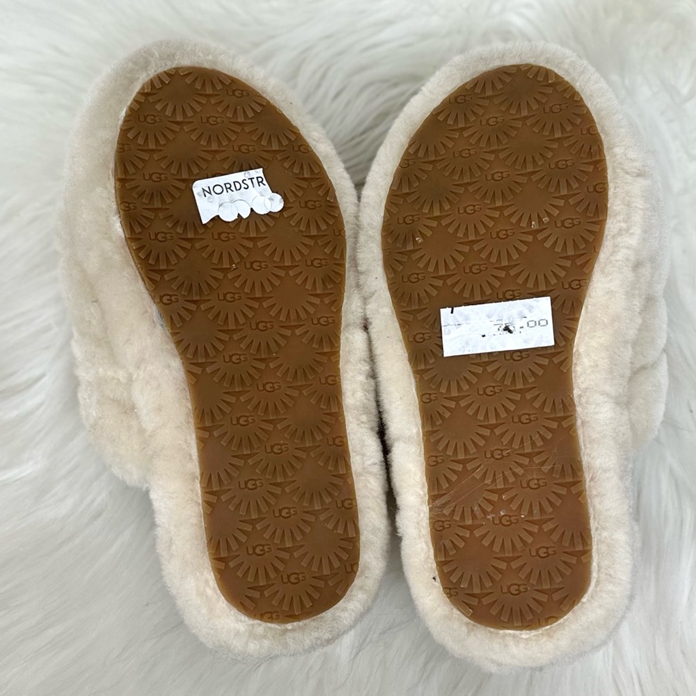 UGG Girls' Fluff Yeah Slides [KS143] - Picture 9 of 10